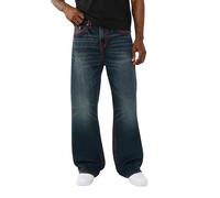 True Religion Vinny Big T NF Jeans für Herren, 86,4 cm, Denim-Hose für Herren, Night Rush Blue Black Wash, 52