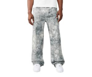 True Religion Vinny Tie-Dye Camo Ultra Baggy Jeans EU32