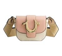 True Religion Women's Crossbody Bag, Mini Flap Adjustable Shoulder Handbag Purse with Horseshoe Logo, Multi