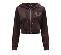 True Religion - Zip-Hoodie - Größe XL - rot