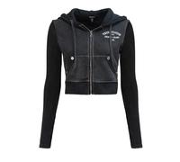 True Religion - Zip-Hoodie - Größe XL - schwarz