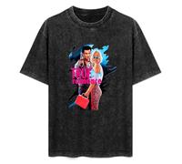 True Romance Movie Poster Mens Black T-Shirt Graphic Tee Printed Unisex Shirt XL