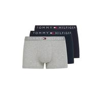 Tommy Hilfiger Herren Boxershorts Trunks Unterwäsche, Mehrfarbig (des Sky/Grey Htr/des Sky), M