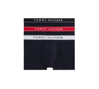 Tommy Hilfiger 3-er Set Trunks Schwarz mit verschiedenfarbigem Webbund