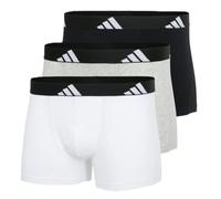 adidas Herren Trunk (3 Pack) - Active Flex Cotton - Boxershorts | Bequeme Unterwäsche