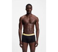 Trunk BOSS "2P Gold Mono", Herren, Gr. L, open rot 640, Jersey, Obermaterial: 100% Baumwolle, Unterhosen, Neuheit, aus gerippter Baumwolle, enganliegend, kurzes Bein (75189311-L) open rot 640