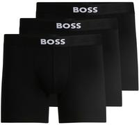 Trunk BOSS "3P BOSS ONE", Damen, Gr. L (52), schwarz (schwarz 001), Jersey, Obermaterial: 95% Baumwolle, 5% Elasthan, Unterhosen (70598147-L) schwarz 001