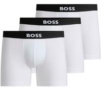 Trunk BOSS "3P BOSS ONE", Herren, Gr. 4XL (60), weiß (weiß 100), Jersey, Obermaterial: 95% Baumwolle, 5% Elasthan, Unterhosen (19042736-4XL) weiß 100