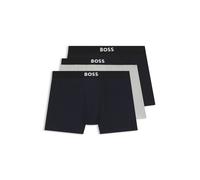 Trunk BOSS "3P BOSS ONE", Herren, Gr. XL, open miscellaneous 981, Jersey, Obermaterial: 95% Baumwolle, 5% Elasthan, Unterhosen (70797566-XL) open miscellaneous 981