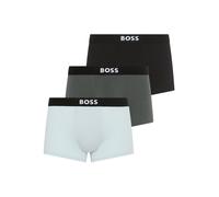 Trunk BOSS "3P Trunk BOSS ONE", Damen, Gr. S, open miscellaneous 974, Jersey, Obermaterial: 95% Baumwolle, 5% Elasthan, Unterhosen, mit unifarbenen Bund (26292514-S) open miscellaneous 974