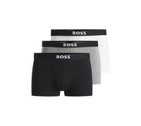 Trunk BOSS "3P Trunk BOSS ONE", Damen, Gr. XL (54), assorted pre 999, Jersey, Obermaterial: 95% Baumwolle, 5% Elasthan, Unterhosen, mit unifarbenen Bund (49728949-XL) assorted pre 999