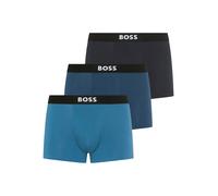 Trunk BOSS "3P Trunk BOSS ONE", Damen, Gr. XL, open miscellaneous 972, Jersey, Obermaterial: 95% Baumwolle, 5% Elasthan, Unterhosen, mit unifarbenen Bund (48643356-XL) open miscellaneous 972