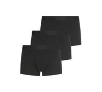 Trunk BOSS "3P Trunk BOSS ONE", Herren, Gr. L, schwarz 002, Jersey, Obermaterial: 95% Baumwolle, 5% Elasthan, Unterhosen, mit unifarbenen Bund (67919325-L) schwarz 002