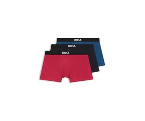 Trunk BOSS "3P Trunk BOSS ONE", Herren, Gr. XL, open miscellaneous 982, Jersey, Obermaterial: 95% Baumwolle, 5% Elasthan, Unterhosen, mit unifarbenen Bund (99553360-XL) open miscellaneous 982