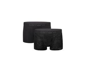 Trunk CAMANO "2er Pack", Herren, Gr. M, grau (dunkelgrau mix), 95% Baumwolle, 5% Elasthan, Unterhosen (59870520-M) dunkelgrau mix