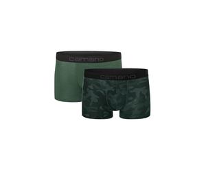 Trunk CAMANO "2er Pack", Herren, Gr. XL, grün (tea mix), 95% Baumwolle, 5% Elasthan, Unterhosen (75127423-XL) tea mix