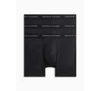 Trunk "DTM", Herren, Gr. S (48), schwarz, schwarz, schwarz, Jersey, Obermaterial: 87% Polyester, 13% Elasthan, TOMMY HILFIGER UNDERWEAR, körpernah, Unterhosen, elastischer Bund, längere Form (52188062