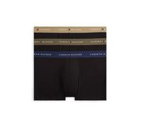 Tommy Hilfiger Boxershorts Trunk UM0UM03890 – 3er-Pack Baumwoll-Mix mit Logo – Schwarz – Größe M