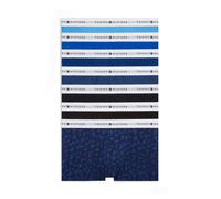 Trunk, Herren, Gr. M (50), 7 Stk., bunt (bk, ds sk, bl jn, ct, bl jl, cp bl, or ge), Jersey, Obermaterial: 95% Baumwolle, 5% Elasthan, TOMMY HILFIGER UNDERWEAR, körpernah, Unterhosen, elastischer Bund