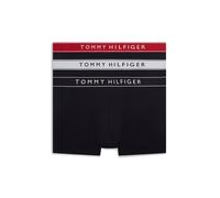 Tommy Hilfiger Trunk Logo WB Boxershorts schwarz rot weiß (3 Stück) - S