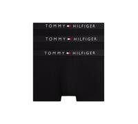 Trunk, Herren, Gr. XXL (56), 3 Stk., schwarz, Webqualität, Obermaterial: 57% Baumwolle, 38% Polyester, 5% Elasthan, TOMMY HILFIGER UNDERWEAR, unifarben, körpernah, Unterhosen, Körpernahe Passform mit