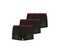 Trunk HUGO UNDERWEAR, Herren, Gr. XXL (56), 3 Stk., open miscellaneous 963, Jersey, Obermaterial: 67% Modal, 28% Baumwolle, 5% Elasthan, körpernah, Unterhosen, elastischer Bund mit Sprühfärbemuster un