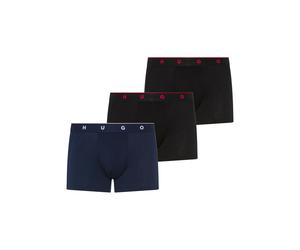 Trunk HUGO UNDERWEAR "TRIPLET TITAN", Herren, Gr. XXL (56), 3 Stk., open miscellaneous 961, Webqualität, Obermaterial: 67% Modal, 28% Baumwolle, 5% Elasthan, körpernah, Unterhosen, aus Jacquard mit au