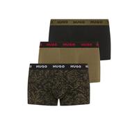 Trunk HUGO UNDERWEAR "TRUNK TRIPLET DESIGN", Damen, Gr. XXL (56), 3 Stk., open miscellaneous 968, Jersey, Obermaterial: 95% Baumwolle, 5% Elasthan, eng, Unterhosen, mit Logobund (89620157-XXL) open mi