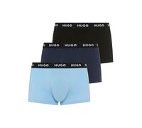 Trunk HUGO UNDERWEAR "TRUNK TRIPLET PACK", Herren, Gr. XL (54), 3 Stk., open miscellaneous 964, Jersey, Obermaterial: 95% Baumwolle, 5% Elasthan, eng, Unterhosen, mit Logoschriftzug auf dem Bund (6089