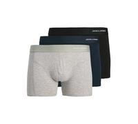 JACK & JONES Trunks aus Viskose-Baumwoll-Mix Modell 'GABRIEL' im 3er-Pack in BLACK, Größe XL