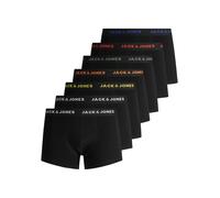 Jack & Jones Basic 7 Units Boxer Schwarz 16 Years Junge (Herstellerartikelnummer: 12223126-Black/DetailBlack-Black-Black-Black-Black-Black-176)