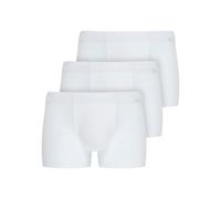 Trunk JOCKEY "Cotton +", Herren, Gr. M, weiß, Single Jersey, Obermaterial: 60% Baumwolle, 35% Lyocell, 5% Elasthan, unifarben, Unterhosen, ohne Eingriff, elastisch, weich (57857062-M) weiß