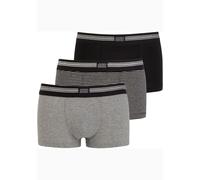 Jockey Cotton Stretch Short Trunk 3Pack, Black Stripe, XL/7