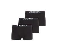 Trunk JOCKEY "Cotton Stretch", Herren, Gr. XXL, schwarz, Single Jersey, Obermaterial: 95% Baumwolle, 5% Elasthan, Unterhosen, atmungsaktiv, passgenau mit Stretchanteil (31757326-XXL) schwarz