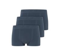 Jockey Everday Seamfree Trunk - Boxershorts Herren im 3er Pack, Unterhose ohne Eingriff, atmungsaktive Unterwäsche ohne Naht, kühlende Viskose, 3er Set, in Blau