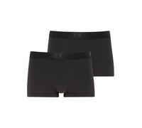 Jockey Trunks aus Mikrofaser im 2er-Pack in Black, Größe M