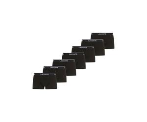 Trunk LACOSTE, Herren, Gr. XXL, schwarz, Jersey, Obermaterial: 95% Baumwolle, 5% Elasthan, unifarben, figurbetont, Unterhosen, mit Lacoste-Schriftzug am Bund (29420025-XXL) schwarz