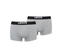 Levi's Herren Trunk Unterwäsche, Sustainable Grau, XL (2er Pack)