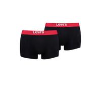 Levi's Herren Trunk, Black/red, L (2er Pack)