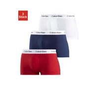 Calvin Klein Low Boxershorts blau/weiß/rot (3er-Pack) - S