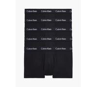 Trunk "LOW RISE TRUNK 5PK", Herren, Gr. M (50), schwarz, Jersey, Obermaterial: 95% Baumwolle, 5% Elasthan, CALVIN KLEIN UNDERWEAR, körpernah, Unterhosen, mit Logo-Elastikbund (5 Stück) (92781638-M) sc