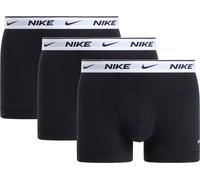 Trunk NIKE UNDERWEAR "TRUNK 3PK", Damen, Gr. L, 3 Stk., schwarz, weiß wb, Jersey, Obermaterial: 95% Baumwolle, 5% Elasthan, körpernah, Unterhosen, mit Logo-Elastikbund (78754053-L) schwarz, weiß wb