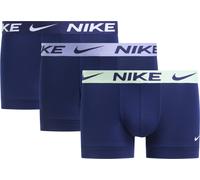 Trunk NIKE UNDERWEAR "TRUNK 3PK", Herren, Gr. L, 3 Stk., bl voi, bar volt, lgt thstl, bl voi wb, Jersey, Obermaterial: 92% Polyester, 8% Elasthan, körpernah, Unterhosen, mit Logo-Elastikbund (69468902