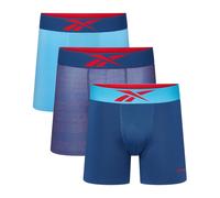 Trunk REEBOK "Muir", Herren, Gr. XL, essential blau, print, batik blau, Single Jersey, Obermaterial: 92% Polyester, 8% Elasthan, körpernah, Unterhosen, ohne Eingriff (66140765-XL) essential blau, prin