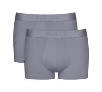 Trunk SLOGGI "SLG Base Soft", Herren, Gr. L, morandi grau, Microfaser, Obermaterial: 61% Modal, 32% Polyamid, 7% Elasthan, körpernah, Unterhosen, ohne Eingriff, elastischer Logobund (32127742-L) moran