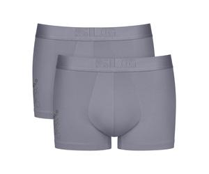 Trunk SLOGGI "SLG Base Soft", Herren, Gr. M, morandi grau, Microfaser, Obermaterial: 61% Modal, 32% Polyamid, 7% Elasthan, körpernah, Unterhosen, ohne Eingriff, elastischer Logobund (32127742-M) moran