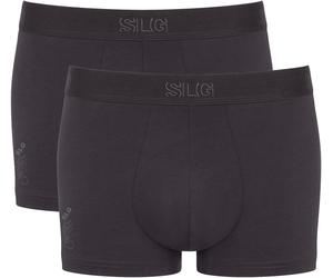 Trunk SLOGGI "SLG Base Trunk C2P", Herren, Gr. XL, grau (charcoal), Single Jersey, Obermaterial: 95% Baumwolle, 5% Elasthan, Unterhosen, weiches und edles Material (44248017-XL) charcoal