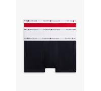 Trunk "TRUNK 3 PACK", Damen, Gr. M (50), 3 Stk., primary rot, weiß, desert sky, Jersey, Obermaterial: 95% Baumwolle, 5% Elasthan, TOMMY HILFIGER UNDERWEAR, körpernah, Unterhosen, mit Logoschriftzug (7