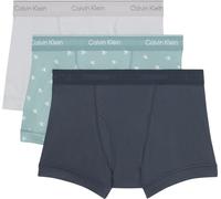 Trunk "TRUNK 3PK", Damen, Gr. L (52), bunt (micro chip, diamond logo, zoni beach), Jersey, Obermaterial: 100% Baumwolle, CALVIN KLEIN UNDERWEAR, körpernah, Unterhosen, mit Logo-Elastikbund (38654755-L