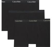 Trunk "TRUNK 3PK", Herren, Gr. XL (54), 3 Stk., schwarz, Jersey, Obermaterial: 95% Baumwolle, 5% Elasthan, CALVIN KLEIN UNDERWEAR, körpernah, Unterhosen, mit Logo-Elastikbund (96286938-XL) schwarz